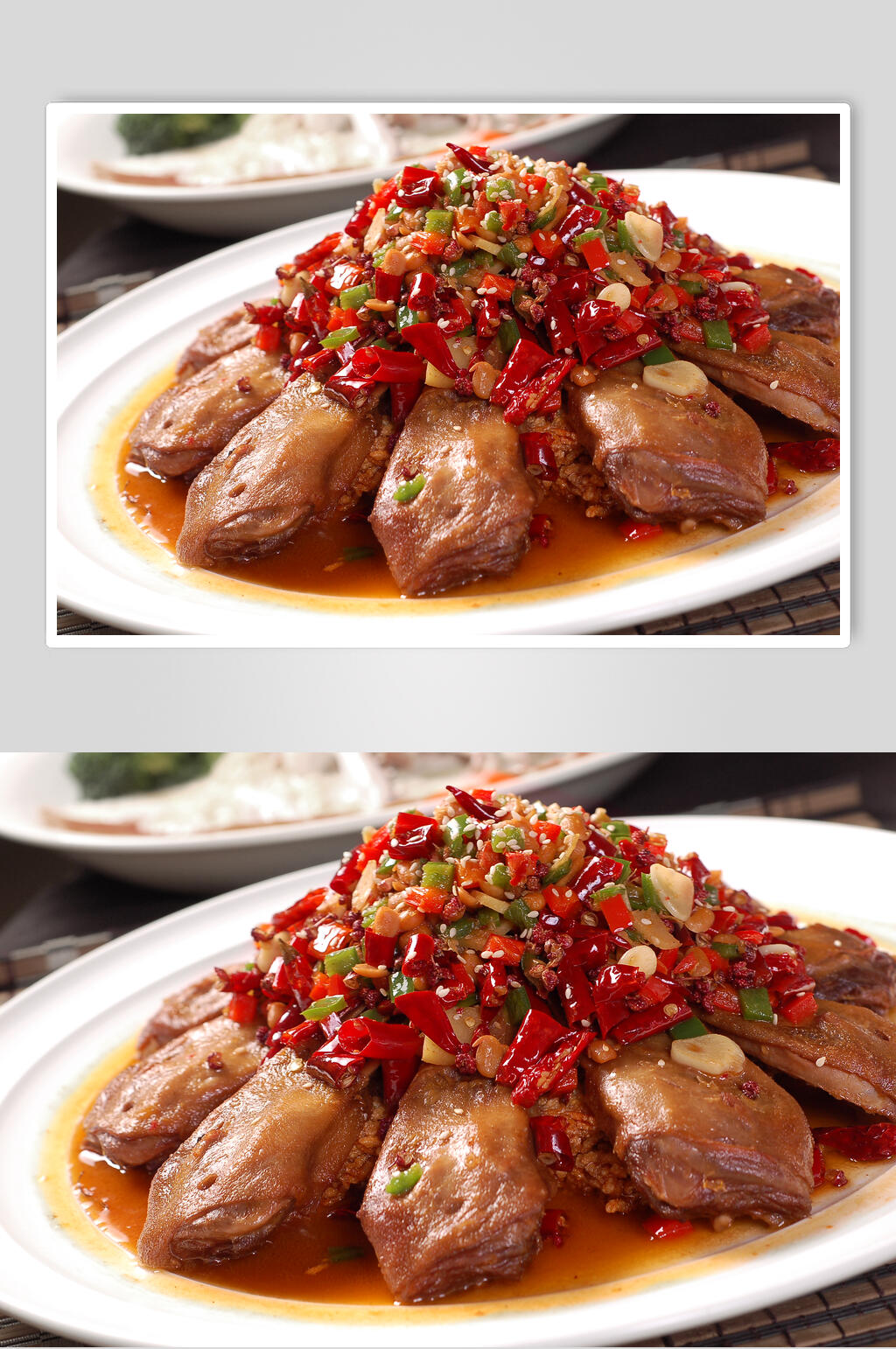 六合鸭头美食摄影图片素材
