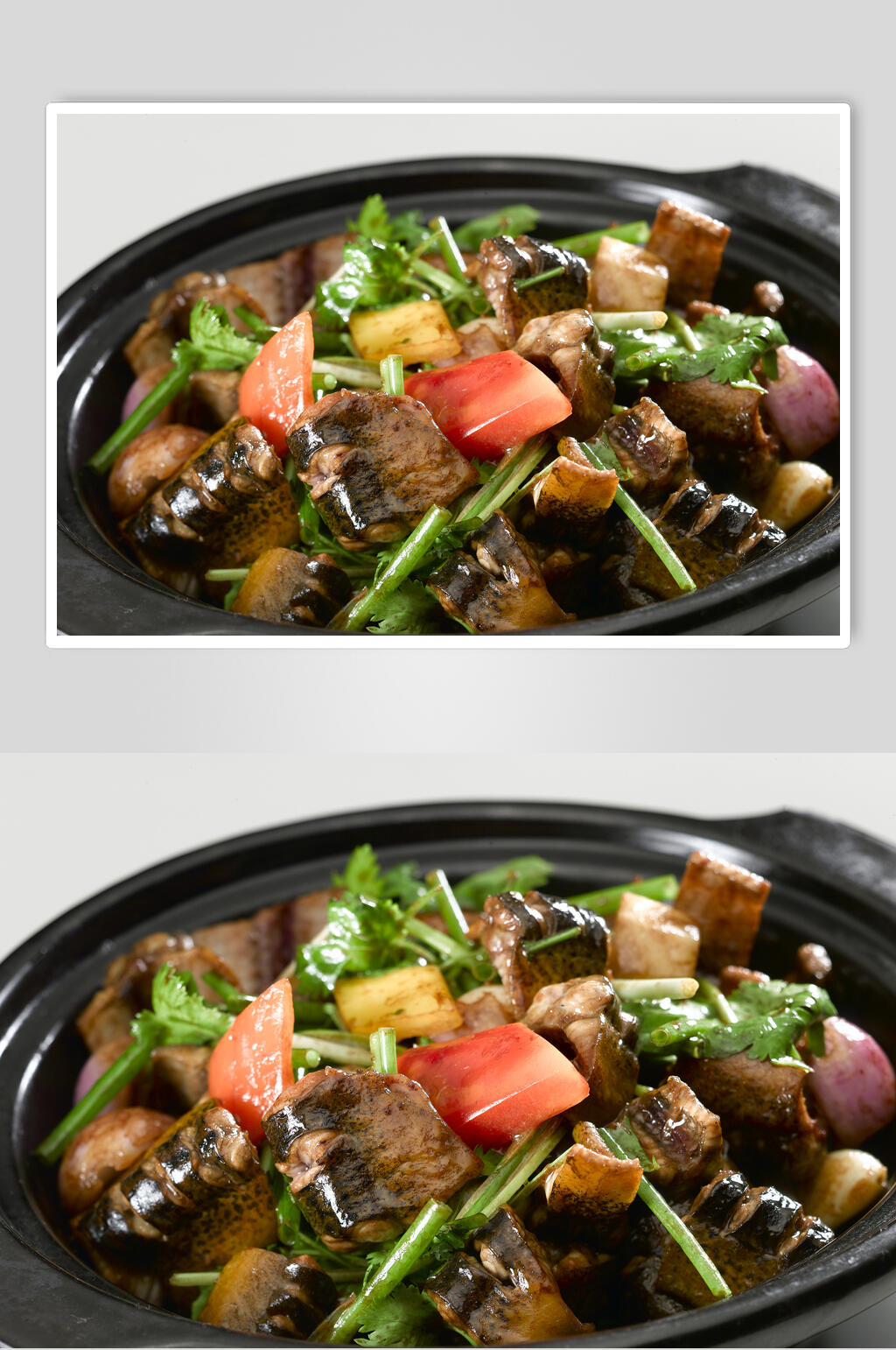 招牌生啫黄鳝煲食物摄影图片素材
