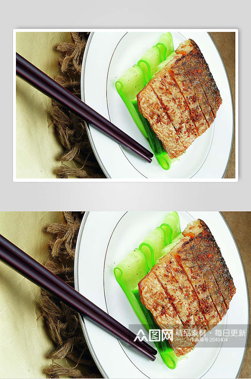 金楼烤鱼餐饮食物图片素材