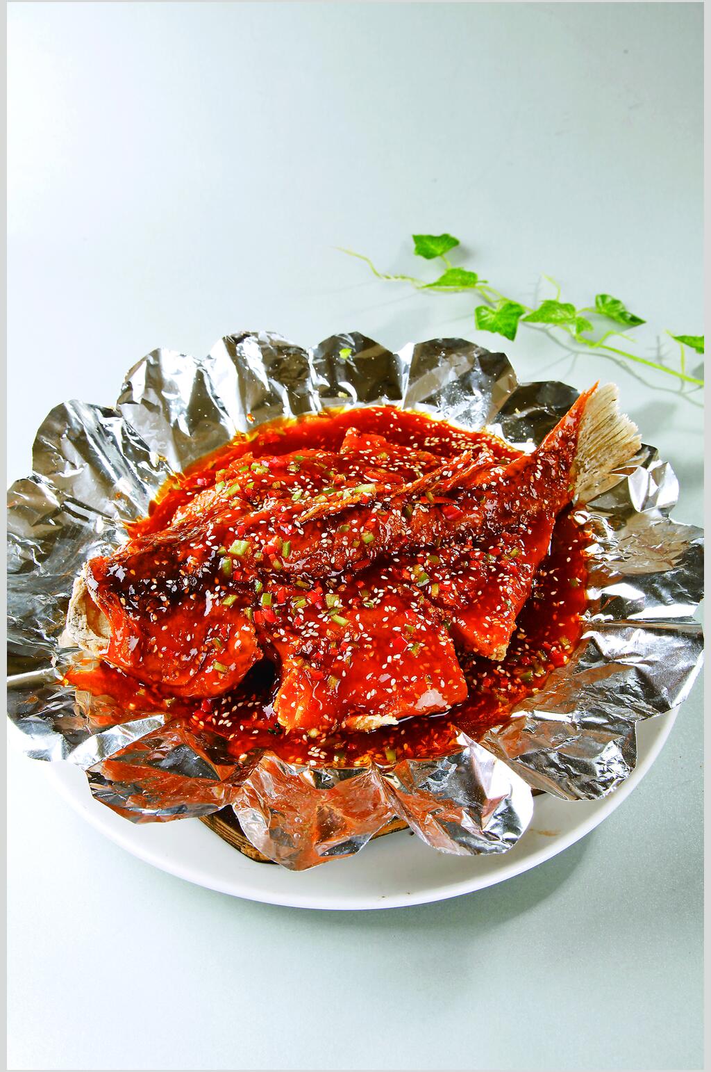 招牌鲈鱼美食图片素材