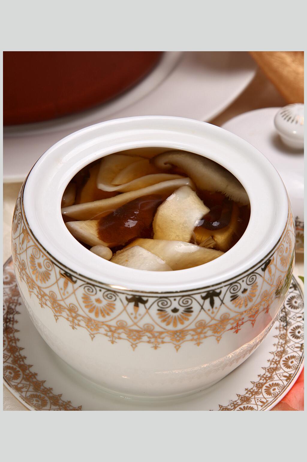菌王汤罐位美食图片素材