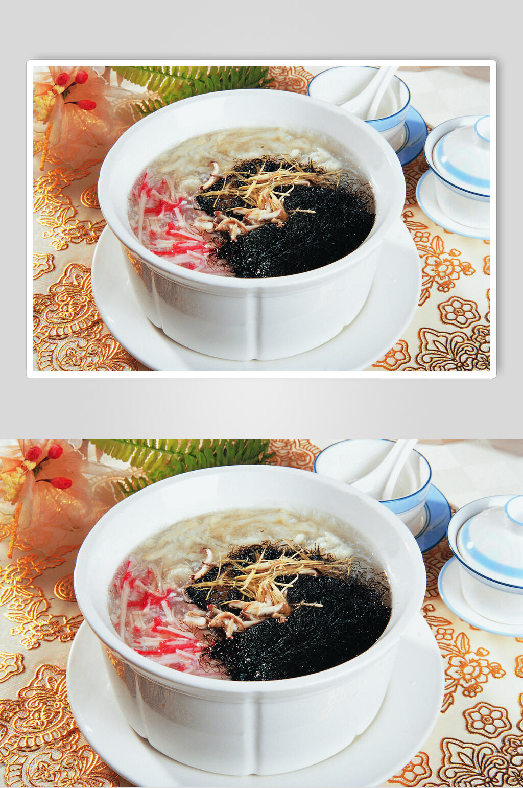 发财三丝羹食物图片素材