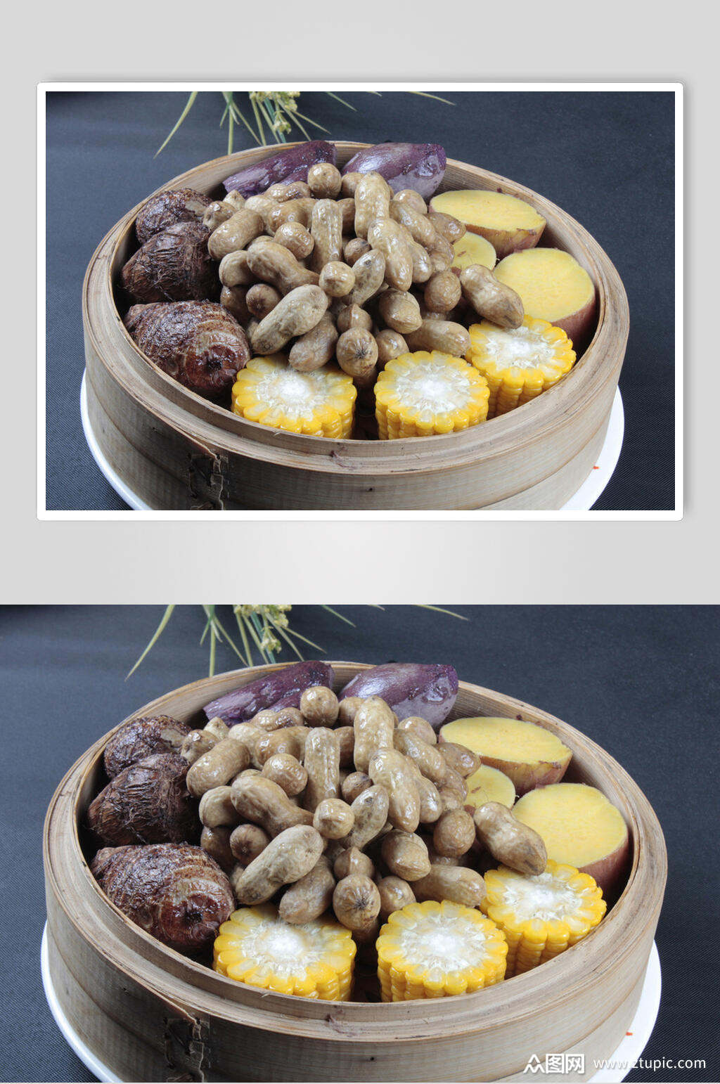 五谷杂粮拼美食实拍图片