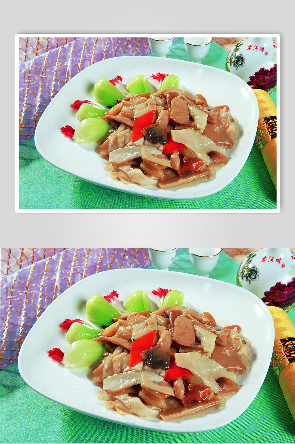 一品野菌钵美食食品图片素材