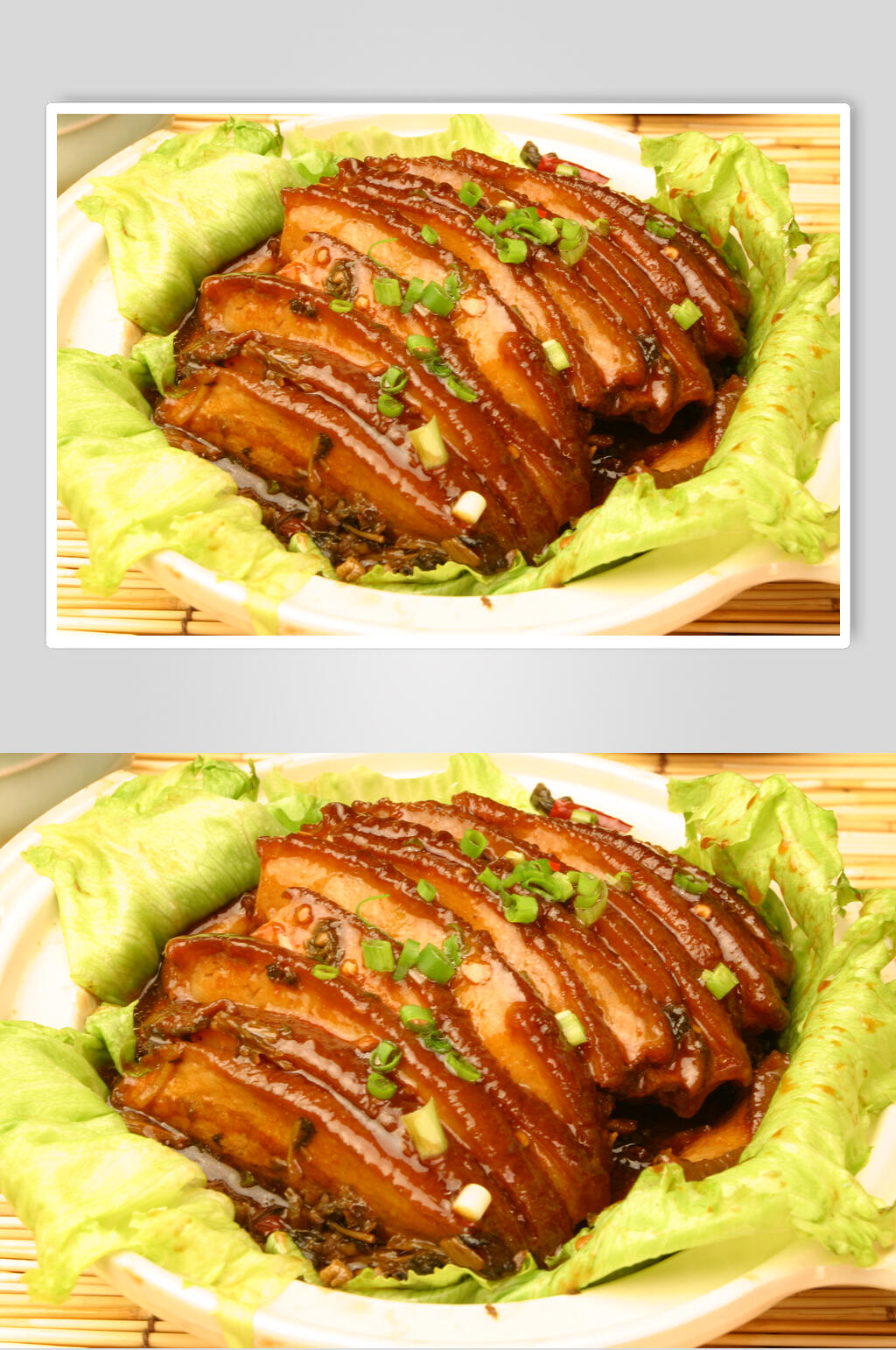 荤菜梅菜扣肉食品摄影图片素材