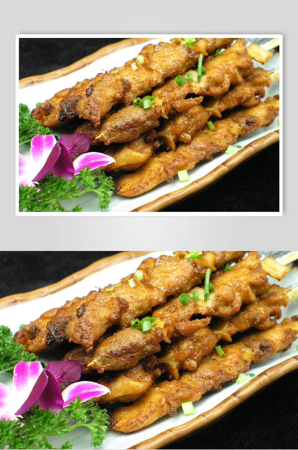 脯肉香连串素材