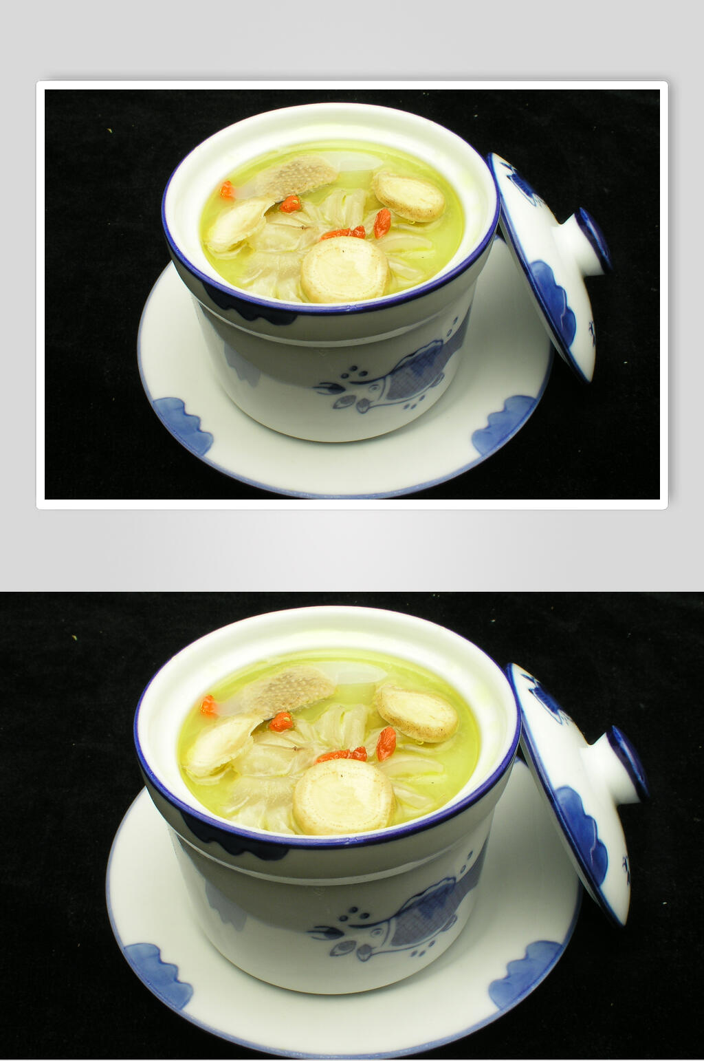 老鸡炖牛鞭美食图片素材