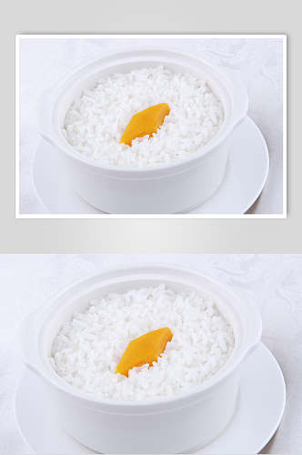 南瓜钵饭美食食品图片