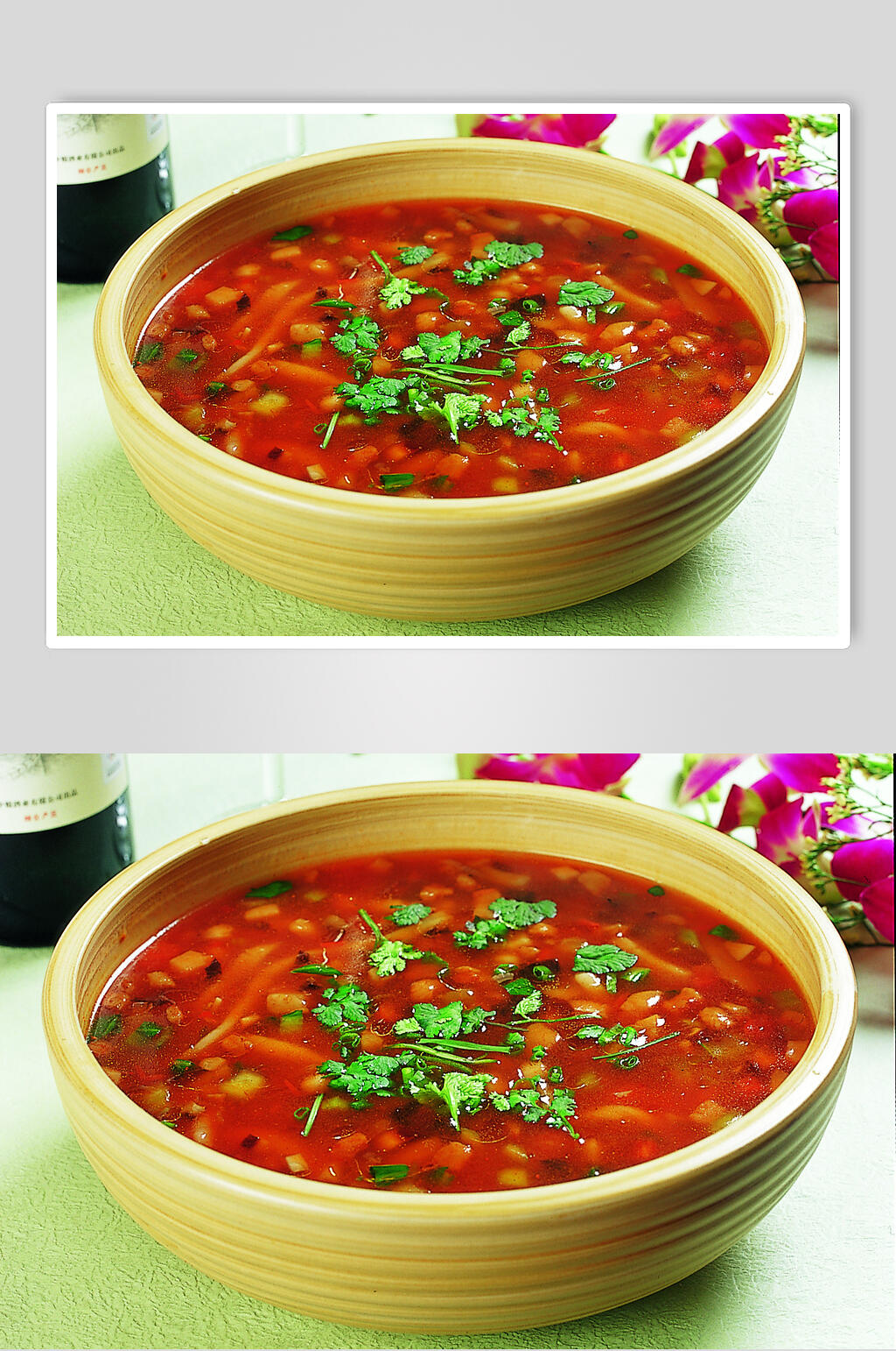 三鲜疙瘩汤美食食品图片素材