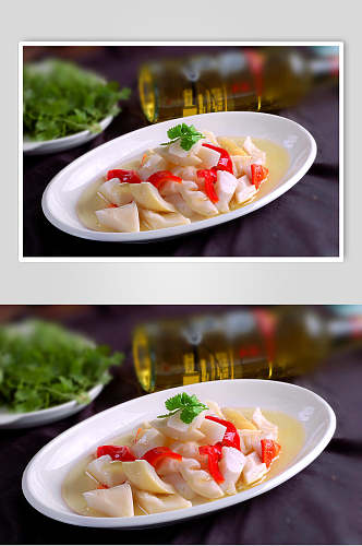 白油苦笋食品摄影图片