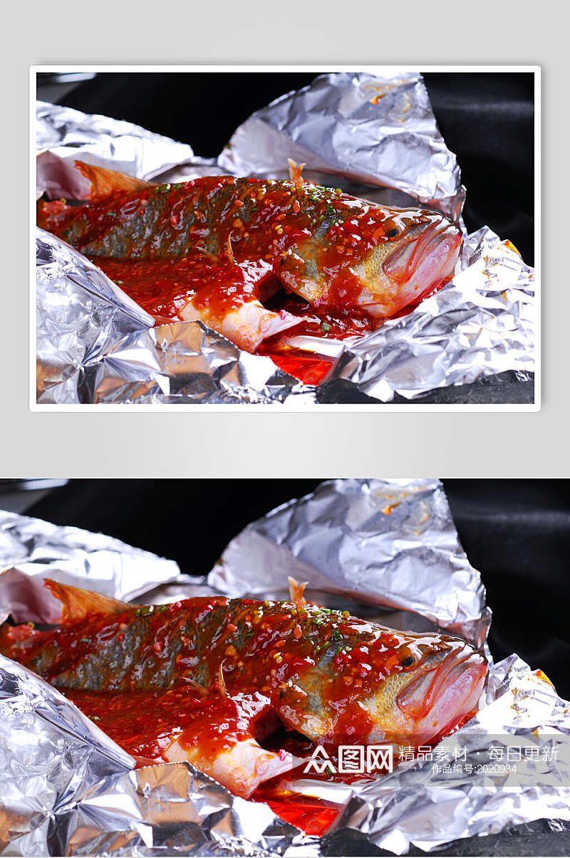 气泡鱼鲈鱼三角蜂鲫鱼餐饮实拍图片素材