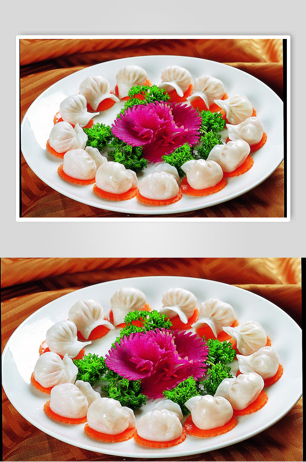 美味水晶虾饺摄影图片素材