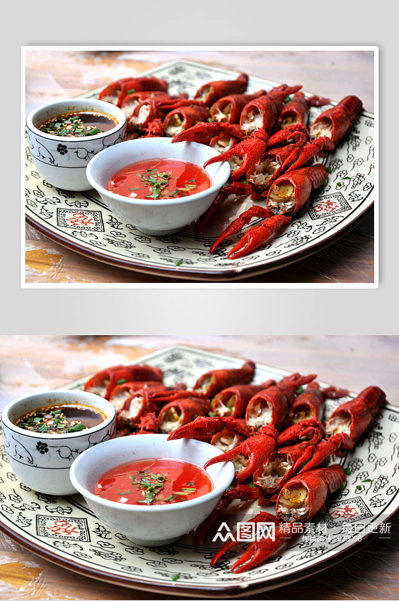 湘菜麻辣小龙虾食物摄影图片素材