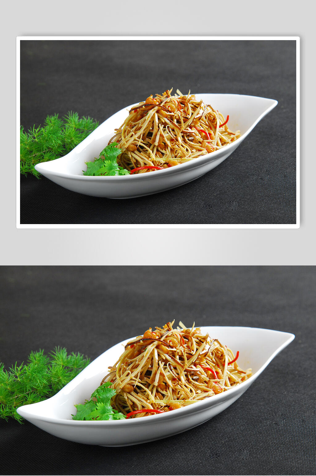腊八豆拌香干美食图片素材