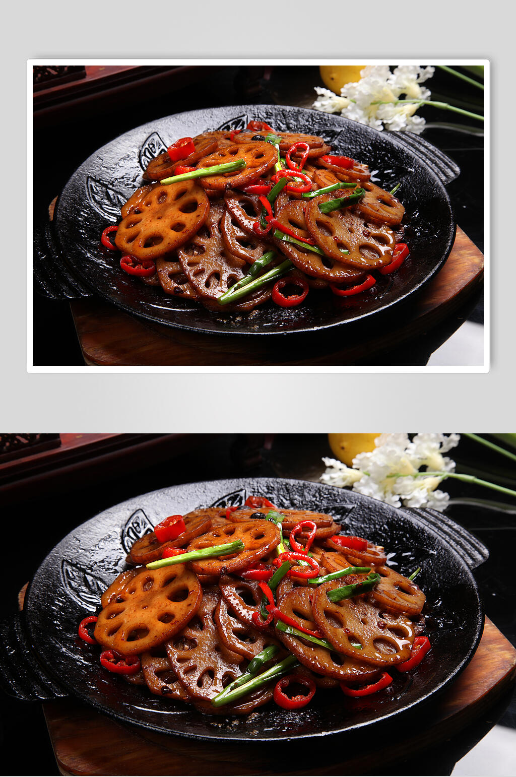 回锅莲菜元美食食品图片素材