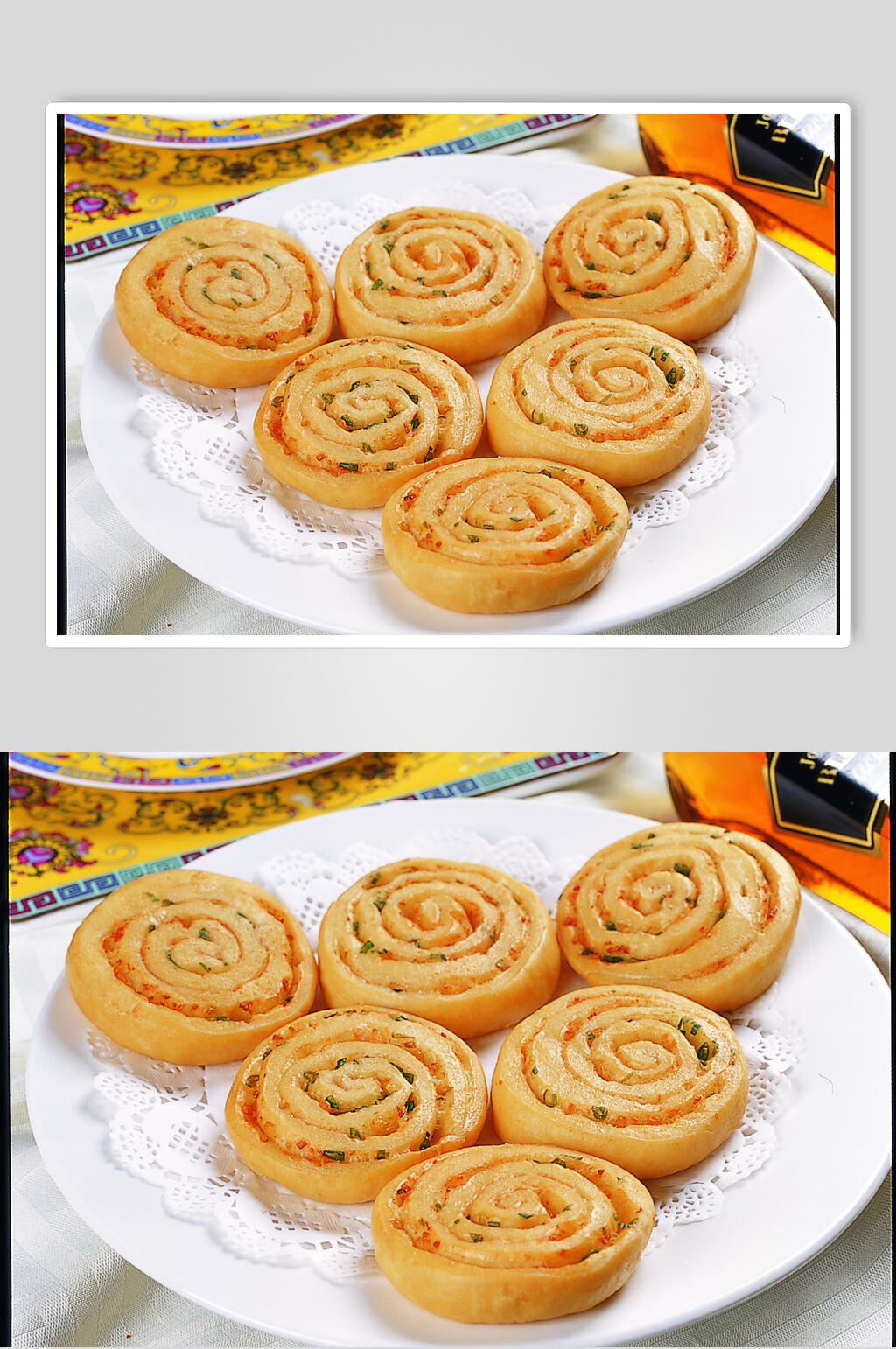 美味广式葱油饼元份美食食物图片素材