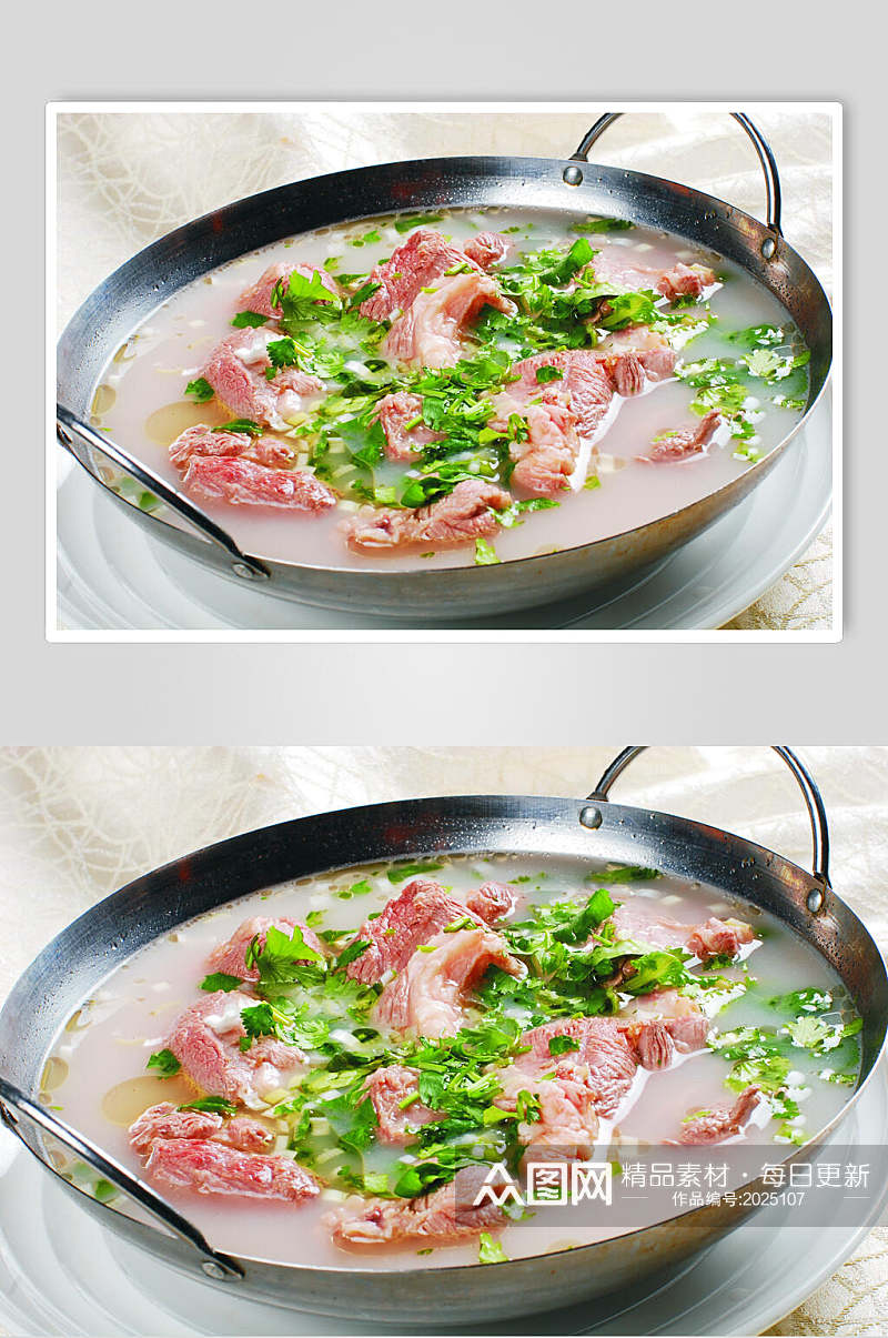 锅仔清炖羊肉美食图片素材