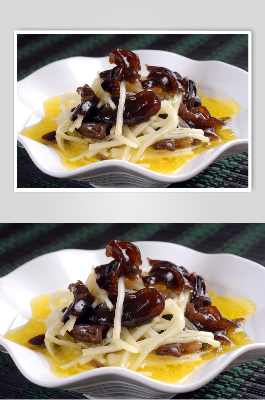 鸡汁香脆笋食品高清图片素材