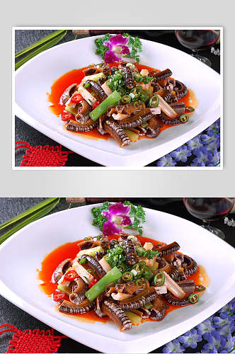 小香龙骨鳝美食食品图片