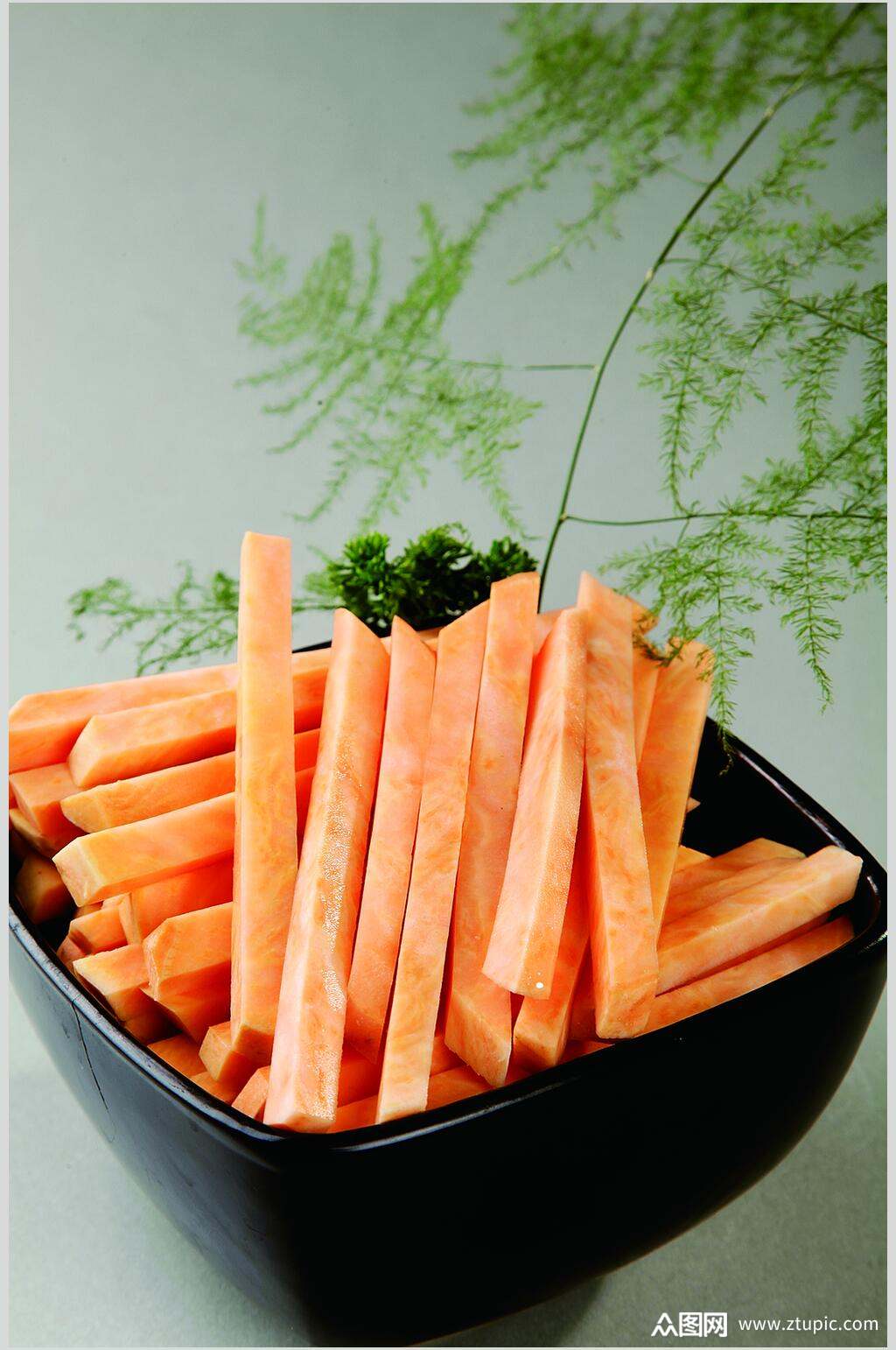 天然红薯条餐饮美食图片素材