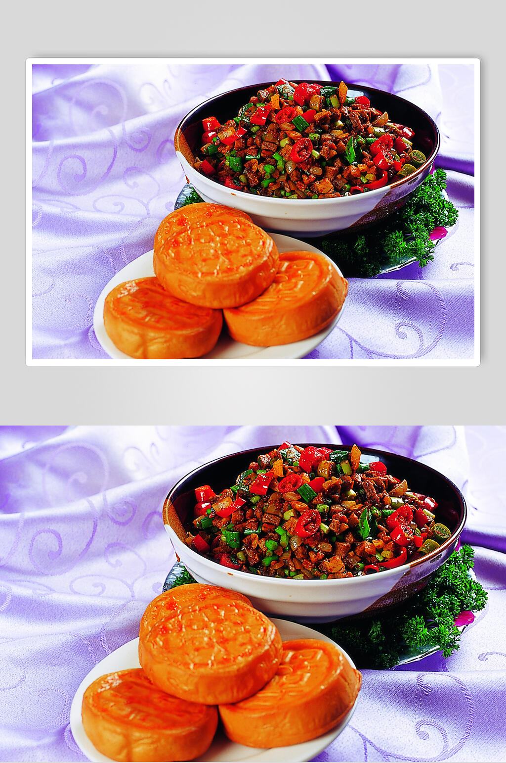 小饼烂牛肉美食图片素材