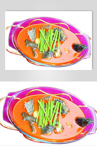 红肠甲鱼美食图片
