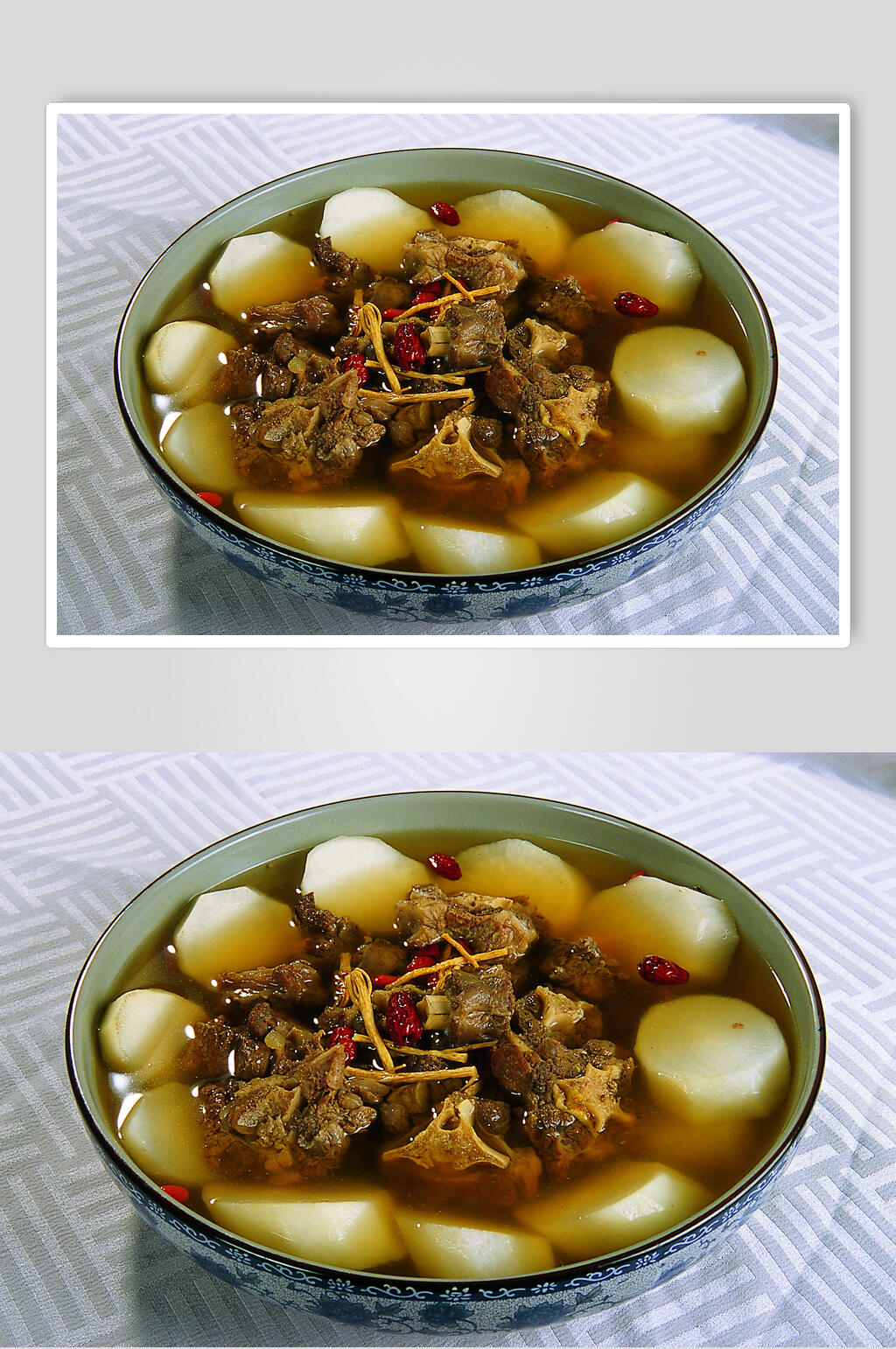 美味萝卜炖牛尾美食图片素材