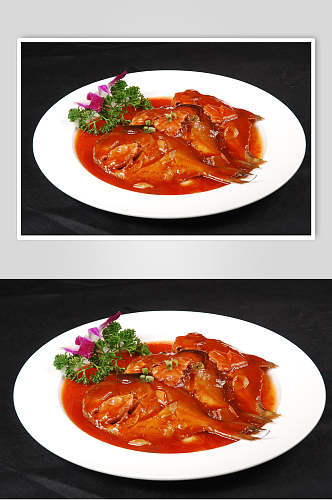 红烧海昌鱼换图美食高清图片