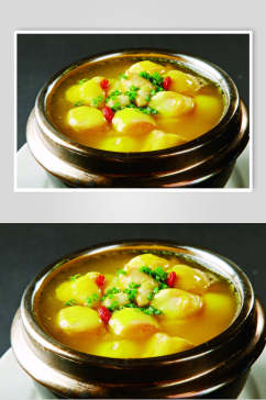 石窝榄菜日本豆腐摄影图片