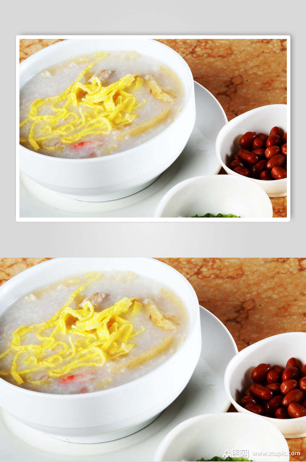 生滚荔湾艇仔粥美食食物图片素材