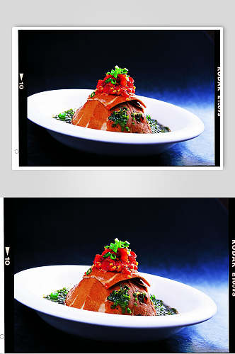双椒豆干餐饮食品图片