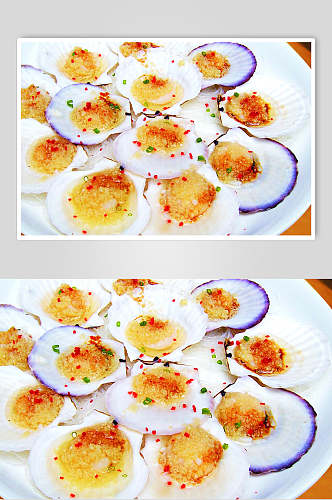 海鲜元贝美食食物图片