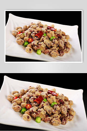 蚕丝豆食品摄影图片