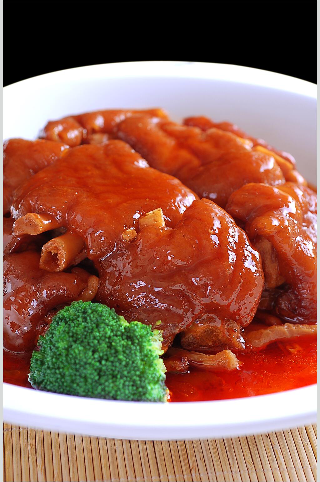 胡萝卜蹄花美食图片素材