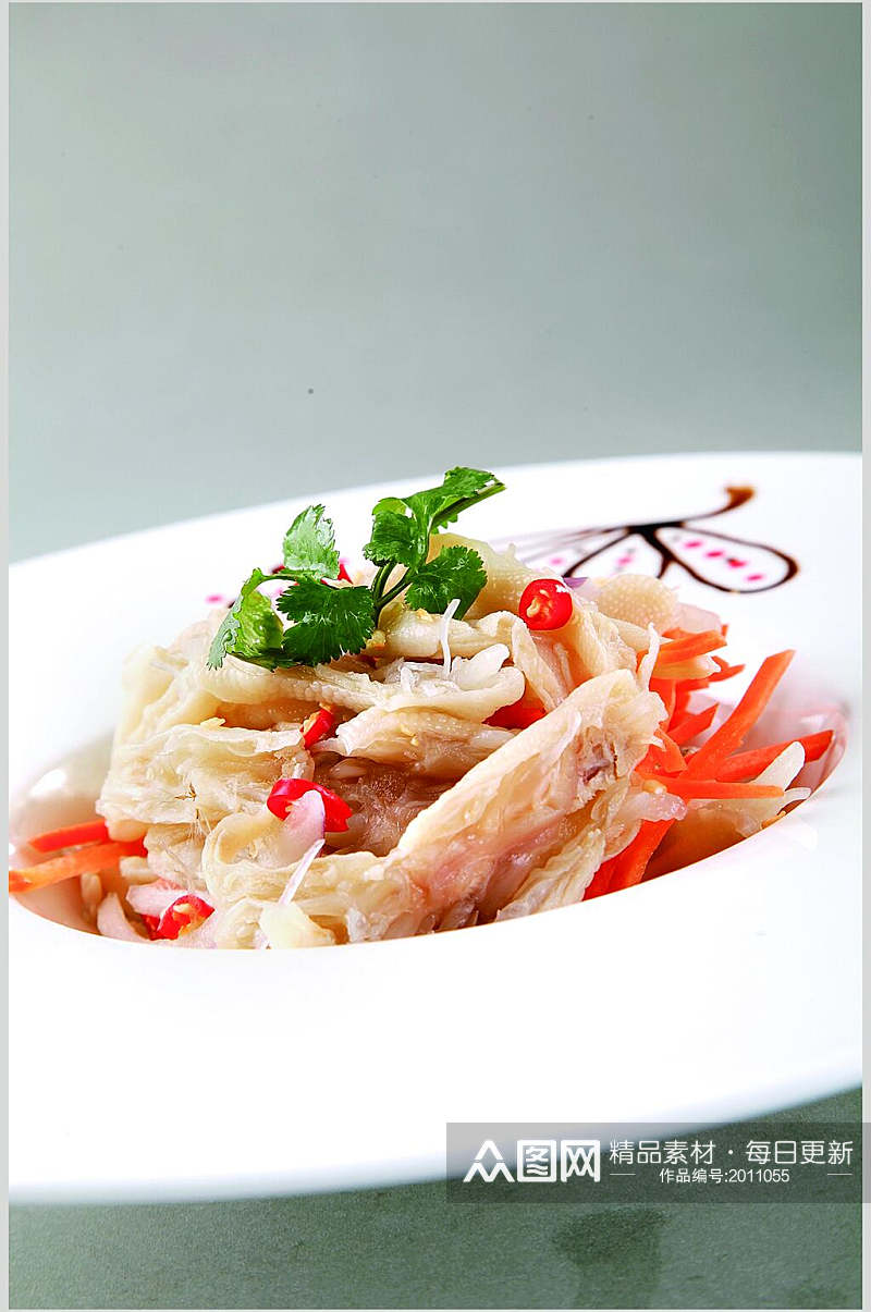 泰式鸭掌食品摄影图片素材