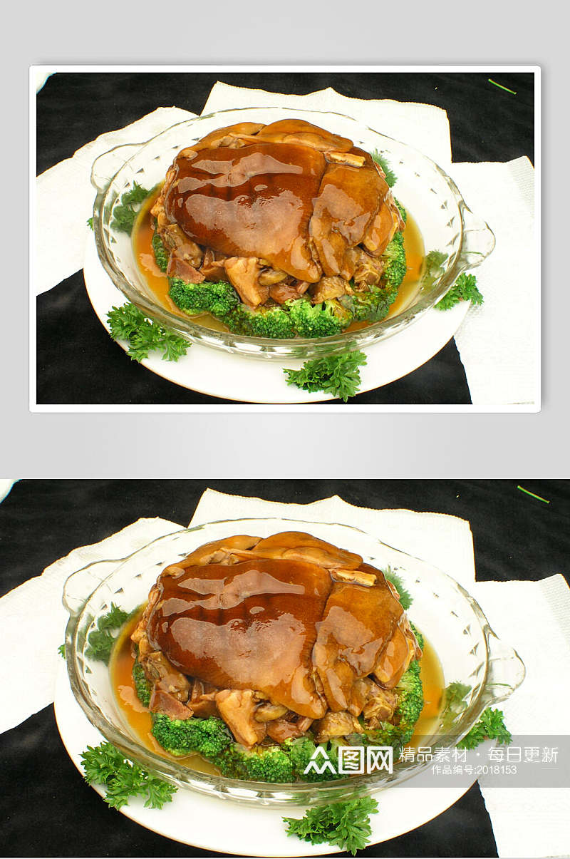 德式猪肘餐饮食品图片素材