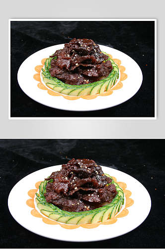 陈皮牛肉餐饮食品图片