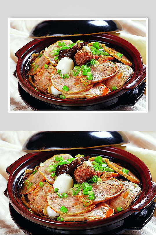 农家烩三鲜餐饮美食图片