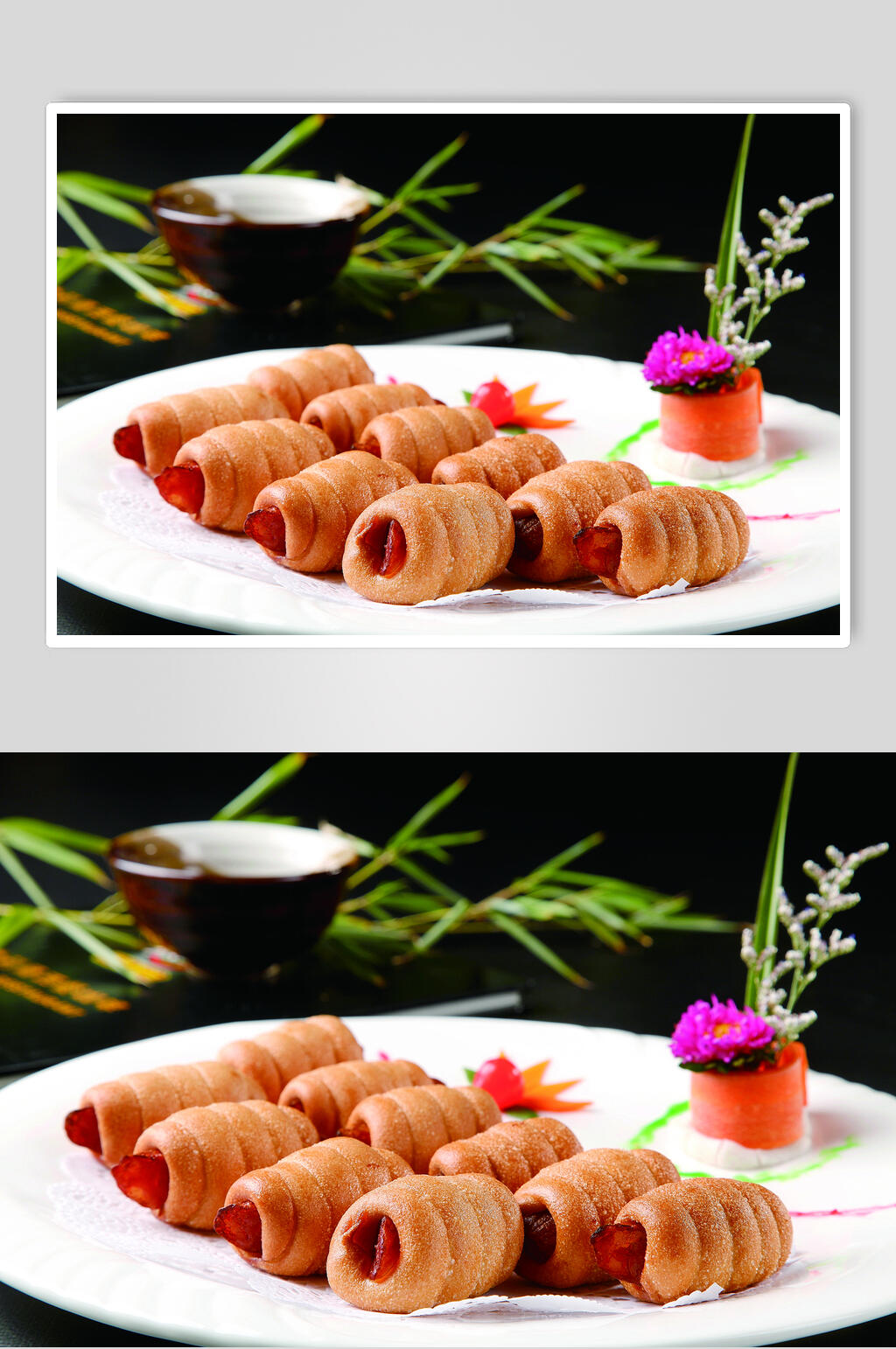 香肠麻花美食图片素材