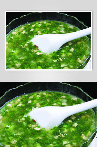 绿色健康青菜钵食物摄影图片