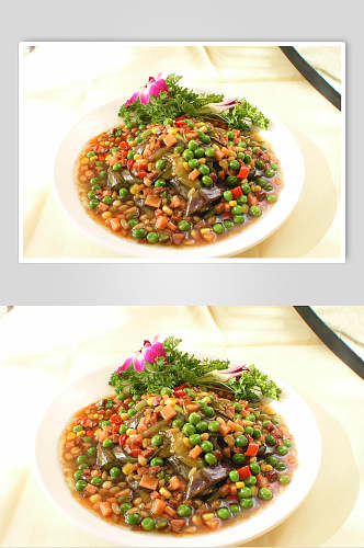 罗汉茄子食品摄影图片