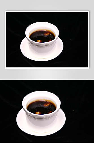 莲子红豆沙食品摄影图片