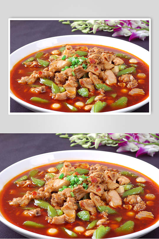 鲜香美味红烧兔美食图片