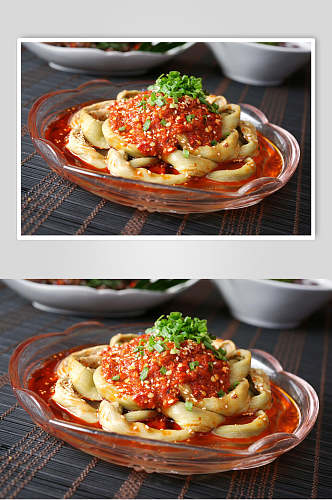 新鲜酱椒茄子餐饮食品图片