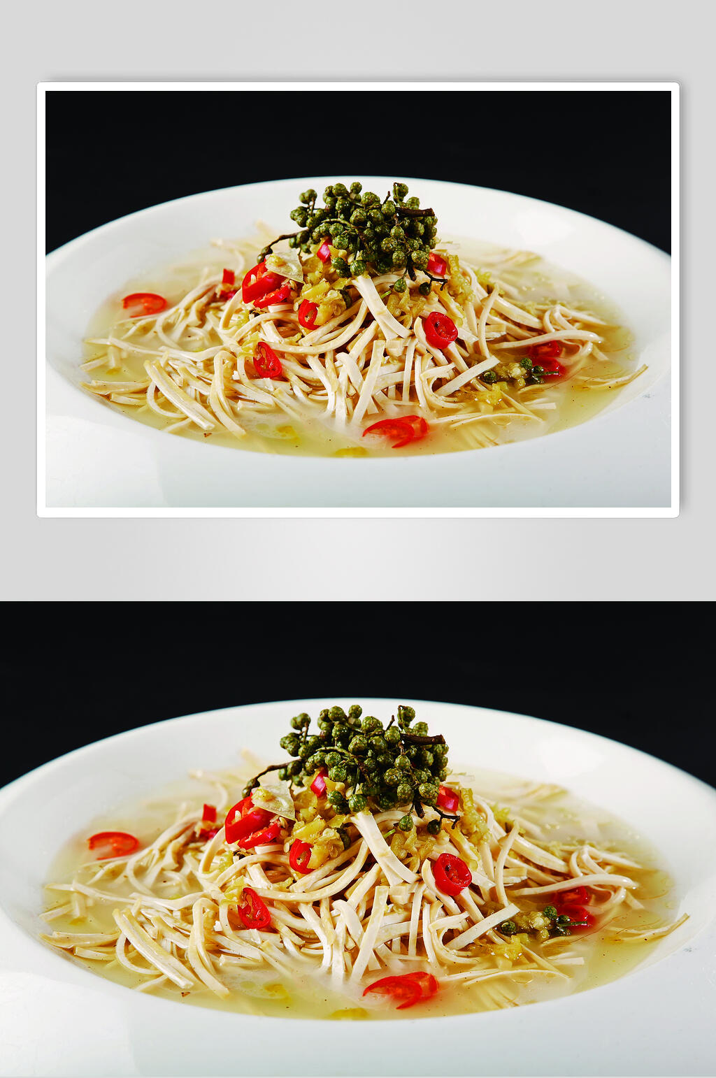 湘味煮干丝美食图片素材
