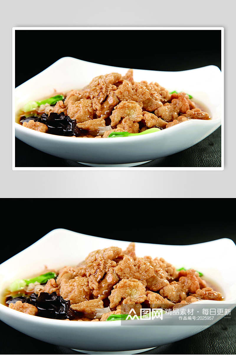 大碗汆汤酥肉美食图片素材