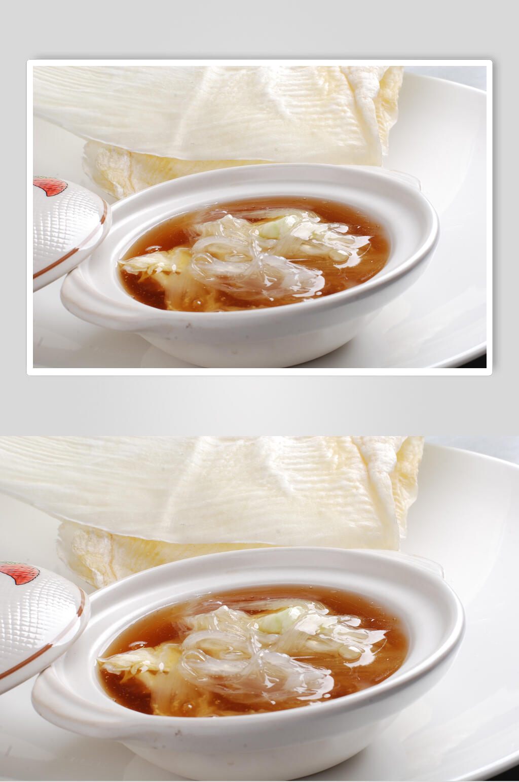 红烧煲仔翅美食高清图片素材