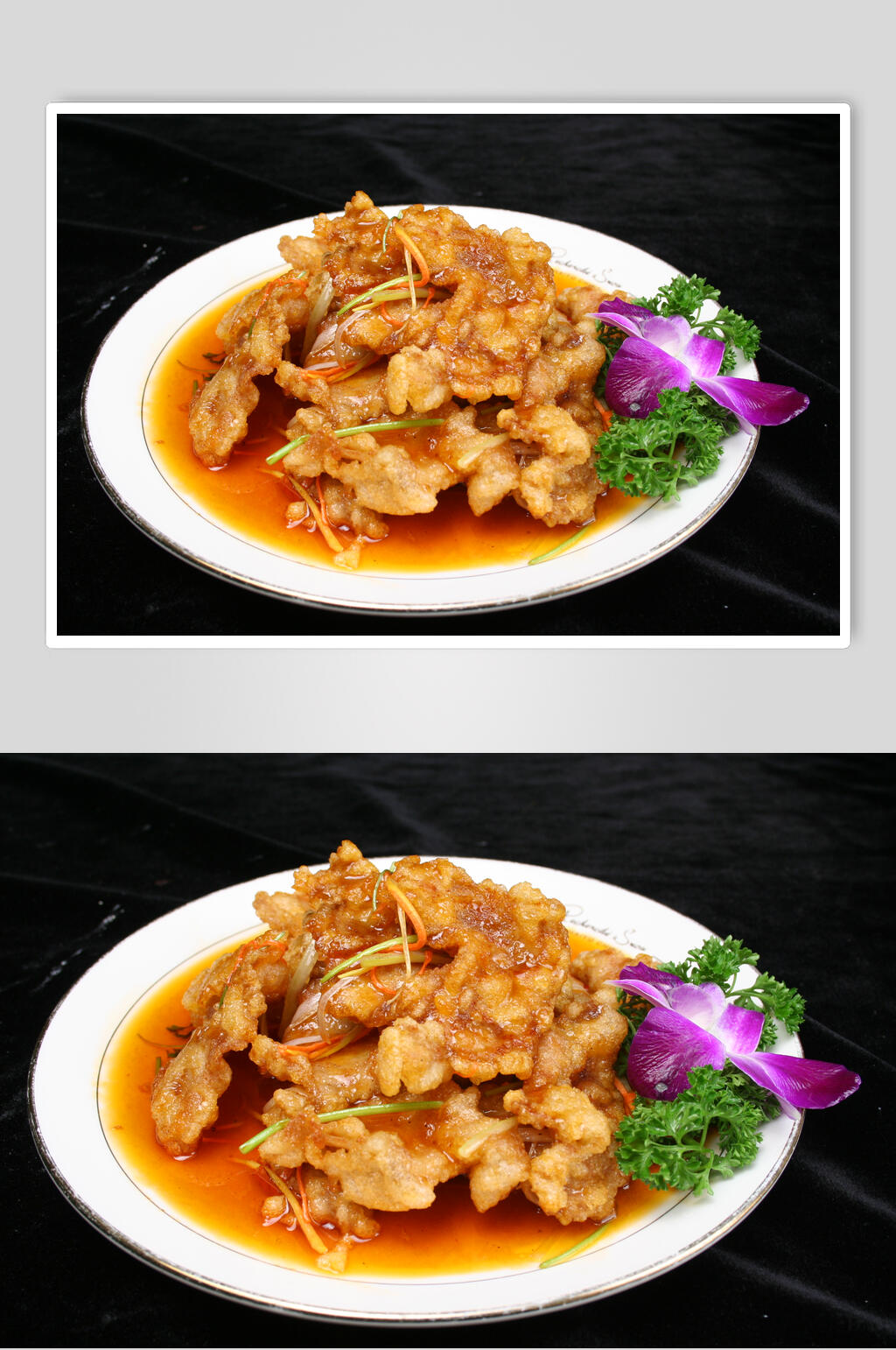 锅包肉食品摄影图片素材