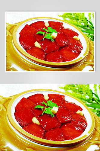 毛氏红烧肉大菜美食摄影图片
