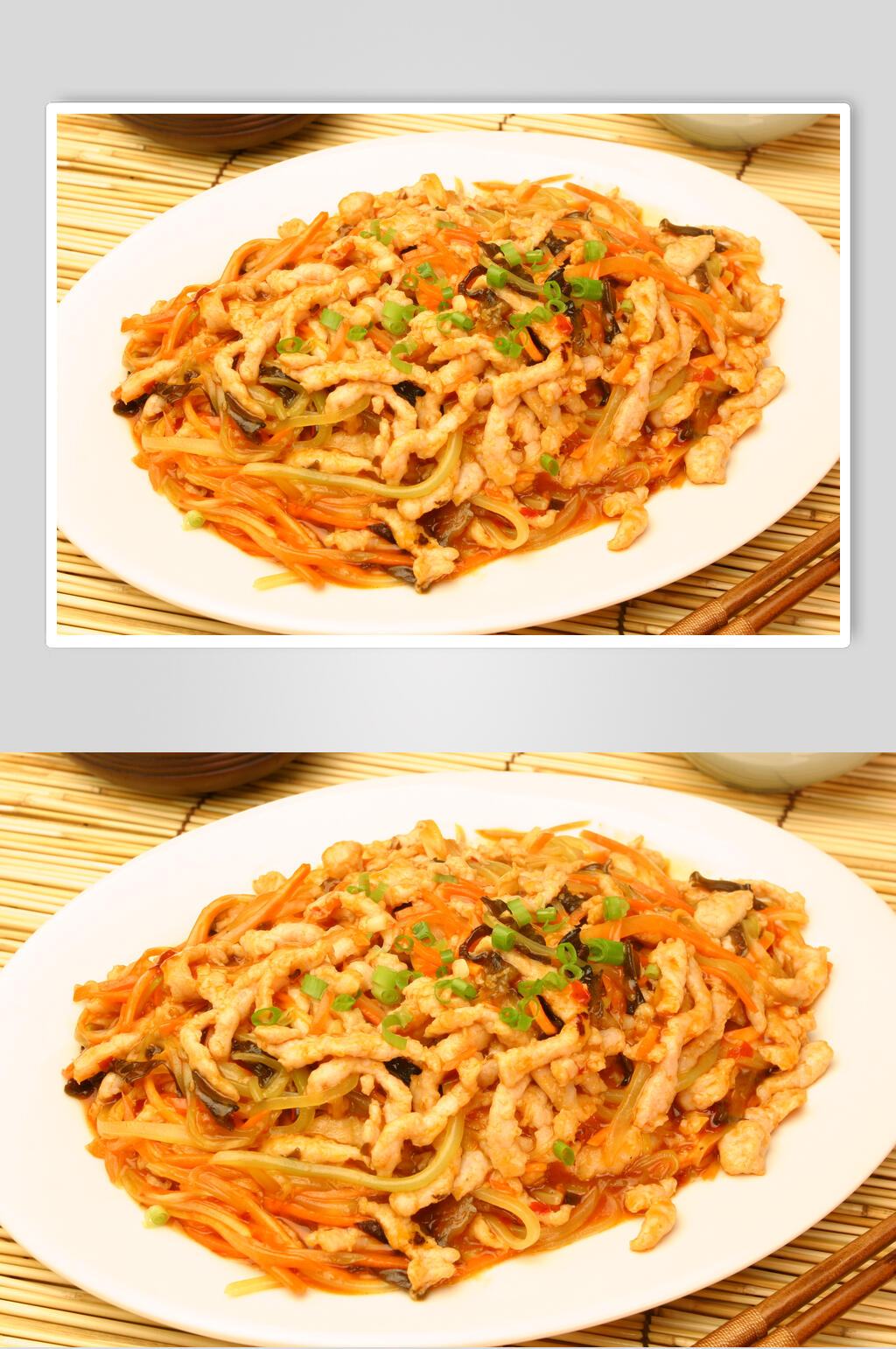 鱼香肉丝ert食品摄影图片素材